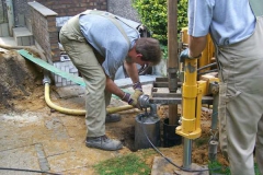 Einrichtung der Baustelle